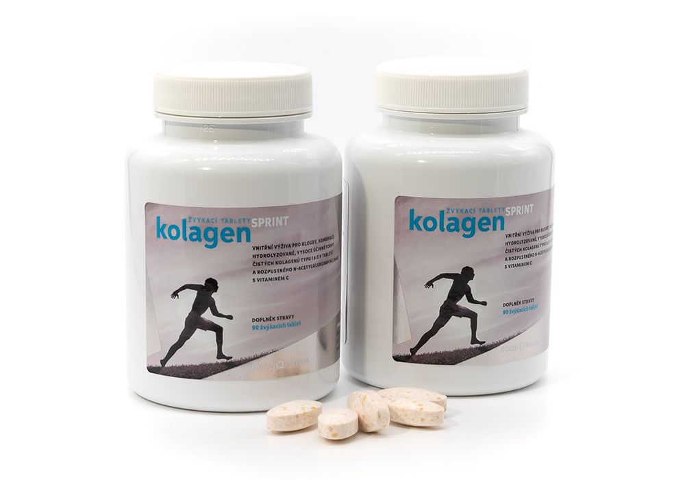 Kolagen SPRINT, žvýkací tablety – fotografie 3 ze 3